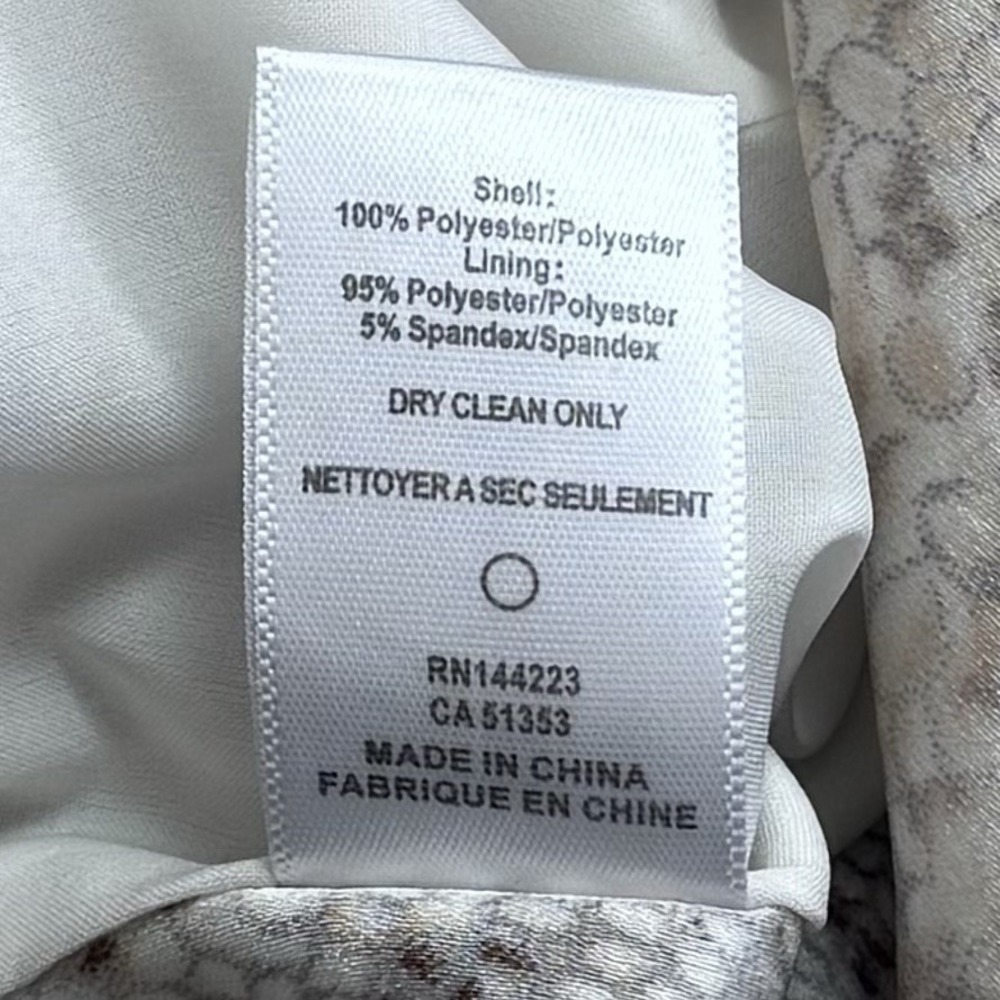 NEW Bishop + Young Satin Iconic Python Print Ligh… - image 10